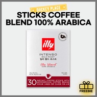 [illy] Coffee Sticks Bold Roast 30T Arabica Blend Coffee Mini Regular Decaf Dark Americano