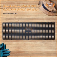 (JOERAGAN LAPAK) (New Condition) PP9.3.2 PALLET CAGE BASE (90x30x2) - Plastic Pallet Factory Warehou