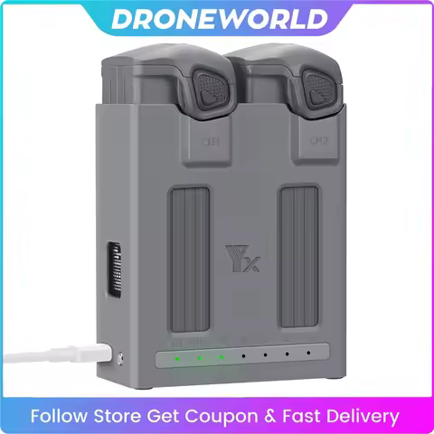 For DJI Mavic 4 Pro Battery Charger Hub Two Ways Quick Charging Case Portable Charger Station For DJ