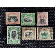 Mix North Borneo Stamps 6 pcs | Setem Lama North Borneo