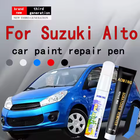 For Suzuki Alto 2004-2025 HA24 HA25 HA36 HA37 Paint Repair Pen Touch Up Scratch Remover DIY Auto Acc