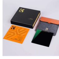ฟิลเตอร์เลนส์ทรงสี่เหลี่ยม ND1000แนวคิด K & F (10สต็อป) 100*100มม. แก้วแสง MRC 20ชั้นเคลือบด้วยกรณีก