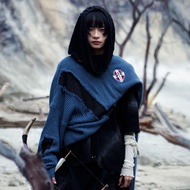 HIERARCHY X TAGGED GOTY - Ocean Blue Sylvorian Oversized Knitwear