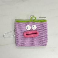 Crochet Handmade Packet Tissue Holder Monster (1 piece)
