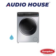 EUROPACE EFW9101Y  10KG FRONT LOAD WASHER  COLOUR: SILVER  WATER EFFICIENCY LABEL: 4 TICKS  2 YEARS WARRANTY BY AGENT