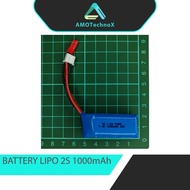 Rechargeable Battery LIPO 2S 7.4V 1000mAh for P939 K969 K979 K989 Toys RC Car Truck Robot Sumo Socce