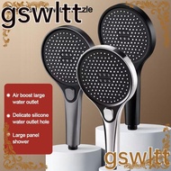 GSWLTT Large Panel Shower Head, Adjustable 3 Modes Water-saving Sprinkler, Useful High Pressure Handheld Multi-function Shower Sprinkler Bathroom Accessories