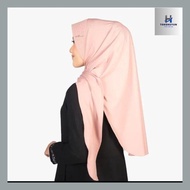 Huyun.. Alwira.Outfit Hijab Segitiga Instan Pet Antem Oval Bahan