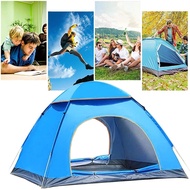 EcoSport 2 Person / 3-4 Person Khemah Automatic Rapid Camping Tent 2 Second Open Tent Camping Tent P