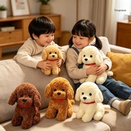 【CH*】 Delicate Puppy Poodle Plush Dolls Animal Poodle Furry Stuffed Toy Cuddle Toy for Birthday Chri