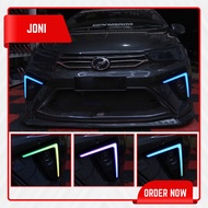 RGB Colourful Perodua Bezza 2020-2025 DRL Fog Lamp Daylight LED accessories
