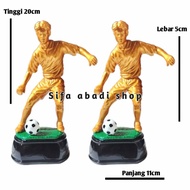 Piala / Trophy Sepak Bola Unik Aesthetic Murah