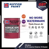 Nippon Paint Sealer Nippon Wall Sealer Paint 5170 20L Acrylic Sealer Undercoat Paint Cat Undercoat Dinding 底漆
