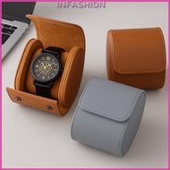 INF Premium Single Slot Watch Roll Case Quality 1-Slot Portable Travel Watch Holder Watch Box