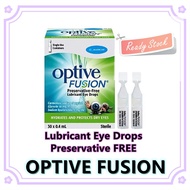 Allergan Optive Fusion UD Eyedrop - Preservative Free- Artificial Tear
