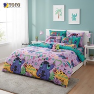 TOTO ชุดผ้าปูที่นอน(ไม่รวมผ้าห่มนวม) มี 4 ลาย สติช~(Stitch) แบรนด์ TOTO ของแท้ 100%  No.1027
