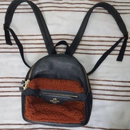 Preloved Coach Small Backpack Original (rare item)