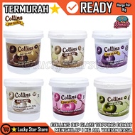 Collins Dip Glaze Topping Donat Mengkilap 1 Kg All Varian Rasa Selai Donut Kue Pasta Coklat Pisang D
