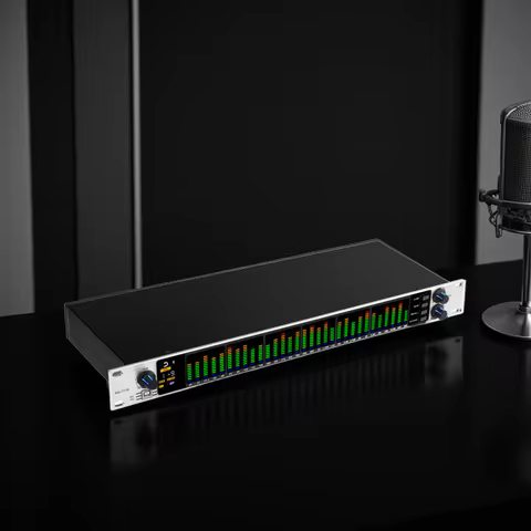 New Equalizer 31 Bands Digital Equaliser Profesional DSP Effect Equalizador LED Spectrum Display Spe