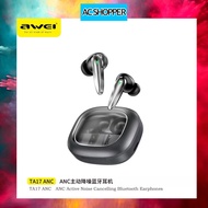Awei TA17 ANC True Wireless Earbuds ANC Active Noise Reduction Earphone  Earbuds Headphone Bluetooth