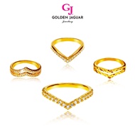 GJ Jewellery Emas Bangkok Emas Korea 24k Gold Plated | V-Ring Series (V-Ring)