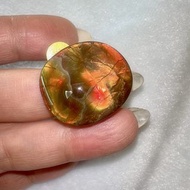 Ammolite Oval Gemstone 雙面龍珠祼石 24x28mm