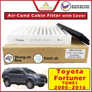 Air-Cond Cabin Filter with cover for Toyota Fortuner TGN51 (2005-2016) (014520-2650) [Amaze Autopart