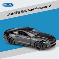 阿米格Amigo│威利 WELLY 1:24 2015 福特 野馬 Ford Mustang GT 合金車 模型車 預購