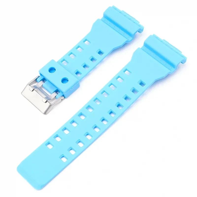 Resin Watch Strap for Casio G-SHOCK GA-100 120 GA-140 GD-100 G-8900 Men Sport Waterproof Glossy Matt