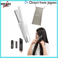 【from japan】  Agetuya Cordless Hair Iron 2 International Carry-on White | with Portable Pouch [PSE C
