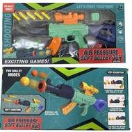 Soft Bullet Gun Blaster For Kid Or Adults pistol peluru lembut Blaster Gun Electric Neft Gun toys gu