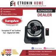 EuropAce 9" Jet Turbine Fan - Digital EJF 598S