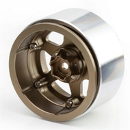 4PCS 2.2 Inch RC Beadlock Wheels W/ for 1/10 RC Axial Wraith RR10 SCX10 D90 TRX4 CC01 RC Car Upgrade