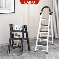 Foldable Ladder Step 2 3 4 5 Step Ladder Slim Ladder Small Stepping Stool Folding Ladder Ladder For 