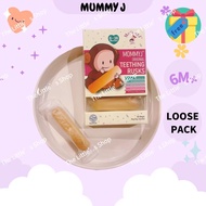 (LOOSE PACK) [Baby Food] MommyJ Baby Teething Rusks Baby Toys 宝宝磨牙棒 (HALAL) Biskut Snack Bayi Baby S