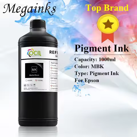1000ML Pigment Ink for Epson T3000 T3070 T3200 T3270 T5000 T5070 T5200 T5270 T7000 T7070 T7200 T7270