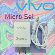 VIVO Charger Original Fast Charger 15W Micro USB/Cable For Android Charger Adapter Set USB Charger