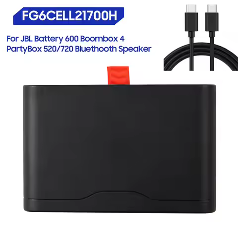 New Replacement Battery FG6CELL21700H For JBL Battery 600 Boombox 4 PartyBox 520/720 Rechargable Bat