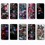 Vivo Y03 Y30T Y18 Y18S Y18E T3 Z9 lite Y37M Kamen Rider Fashionable soft black phone case