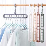 9-hole multi-function rack, wardrobe storage rack, 9-hole magic rack, balcony clothes rack, storage 