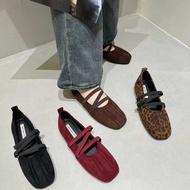 Square Toe Pumps Ballet Flats