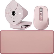 Logitech MX Anywhere 3 Compact Performance Mouse (Rose) - Wireless Portable Mouse for Productivity a