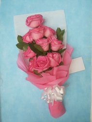 bunga buket asli mawar / buket mawar / bunga handbouquet