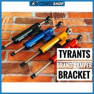 TYRANTS BRAND DAMPER BRACKET MOTORCYCLE STEERING DAMPER