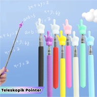 55cm whiteboard pointer stick Practical whiteboard pointer 55cm ATK Extendable telescopic pointer