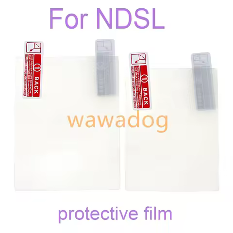 100sets Top Bottom HD Clear Protective Film For Nintend DS Lite NDSL NDSi New 3DS NDSiXL NDS LCD Scr