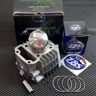 เสื้อสูบ Wave110i 53มิล ลูกสูบTBS 53มิล หัวนูนแหวนสูง พร้อมปาดหลบวาล์วงานCK ของแท้100% ลูกสูบเต้บ้าน