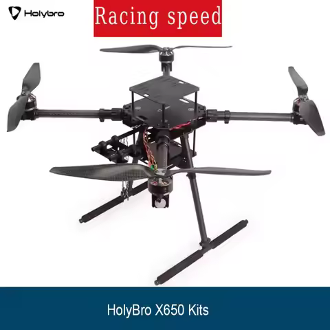 HolyBro X650 ARF Kit – 650mm WB Carbon Fiber | N4014 KV330 Motors, Tekko32 F4 45A ESCs, Gemfan 1555 