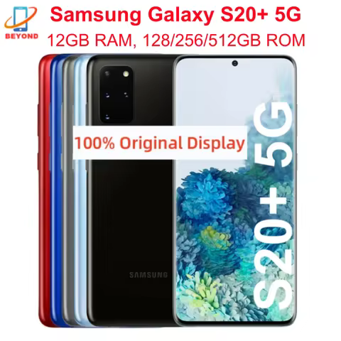 Samsung Galaxy S20+ S20 Plus 5G G986U1 G986B G986N G9860 6.7" AMOLED 12GB RAM 128/256/512GB ROM NFC 