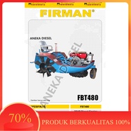 TOP Mesin Traktor Bajak Sawa Model Perahu FIRMAN FBT 480 Boat Traktor FBT 480 FIRMAN Mesin Pembajak 